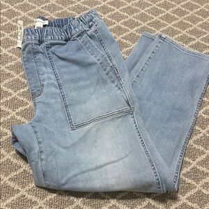 Madewell Pull‑On Relaxed Jeans in Bellview Wash